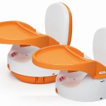 Седалката може да се регулира по височина в две позиции: 6 см  и 11 см